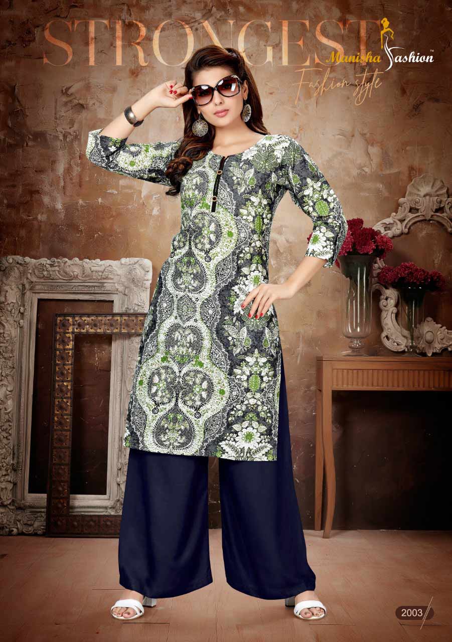 Melania Vol-2 Manisha Fashion Lawn Cotton Kurti Melania Vol-2 Manisha Fashion Lawn Cotton Kurti
